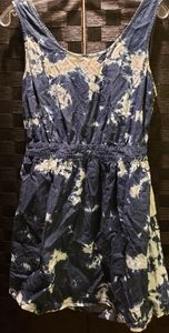 Forever 21 tye dye denim dress